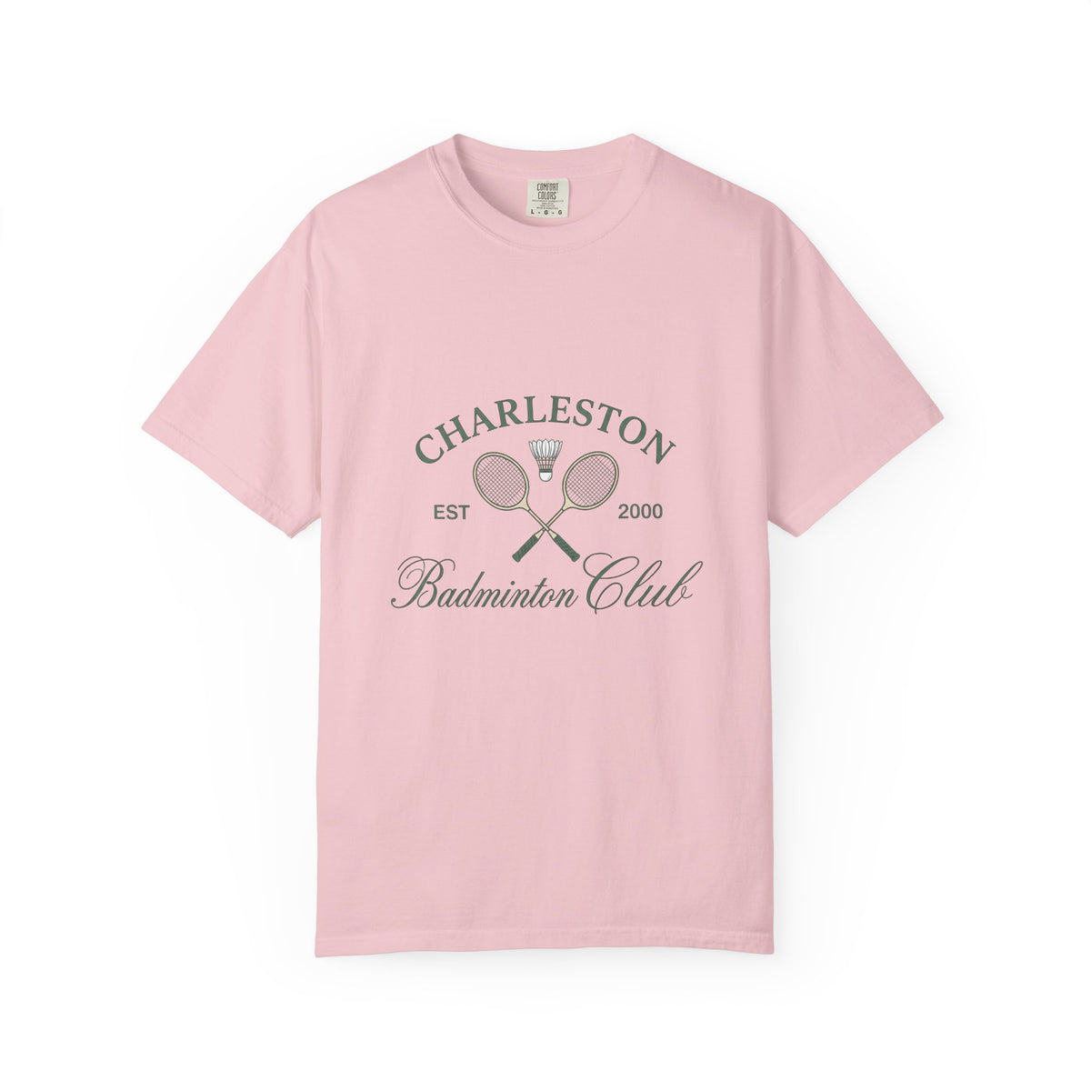 Badminton Racquets Badminton Group Gift Sketch Rackets Badminton Enthusiast Drawing Team Basic Birdie T-Shirt