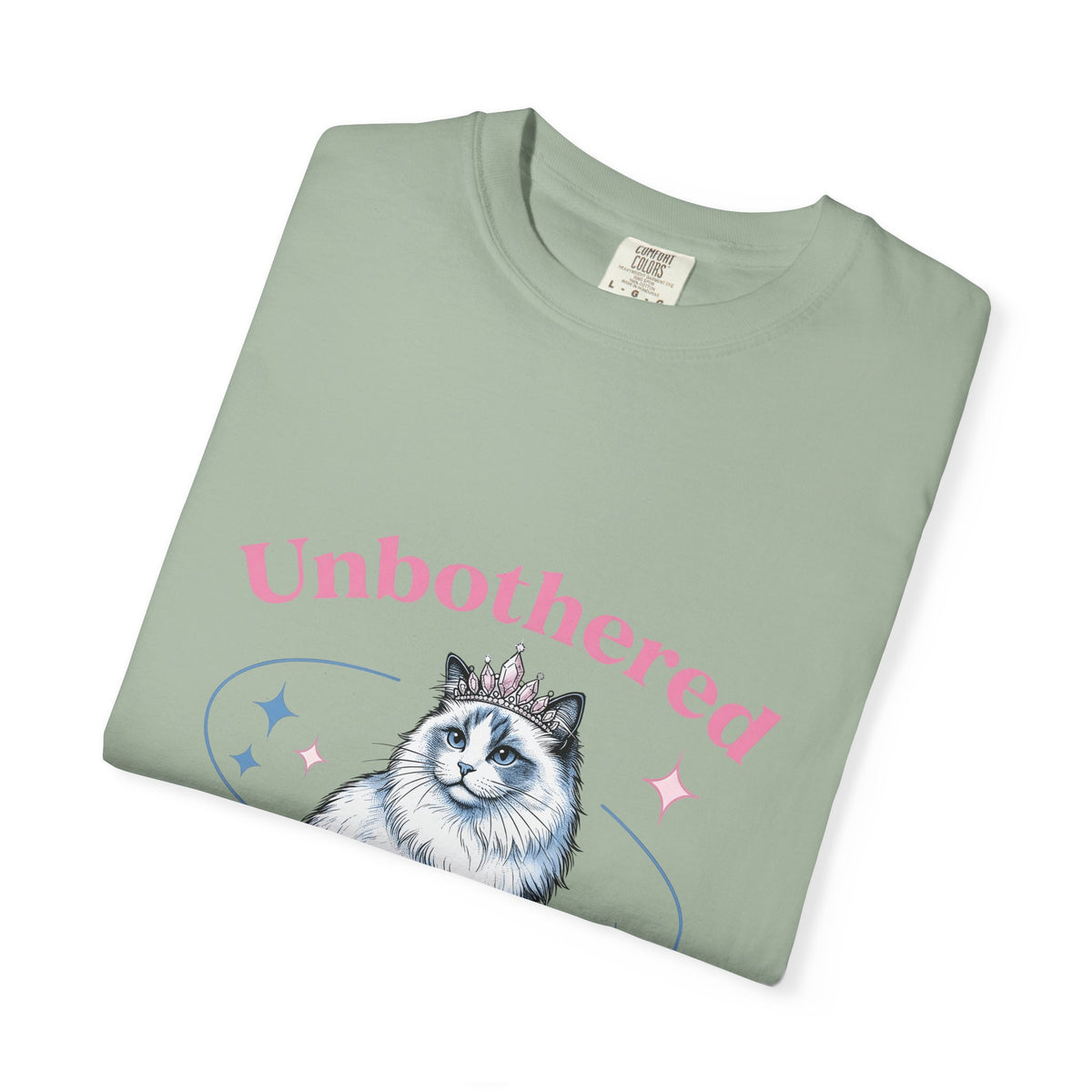 Crowned Cat T-Shirt Cat Princess Gift Women Trending T-Shirt Kitty T-Shirt Cat Fan Feline T-Shirt Royal Graphic Vintage Sparkle T-Shirt