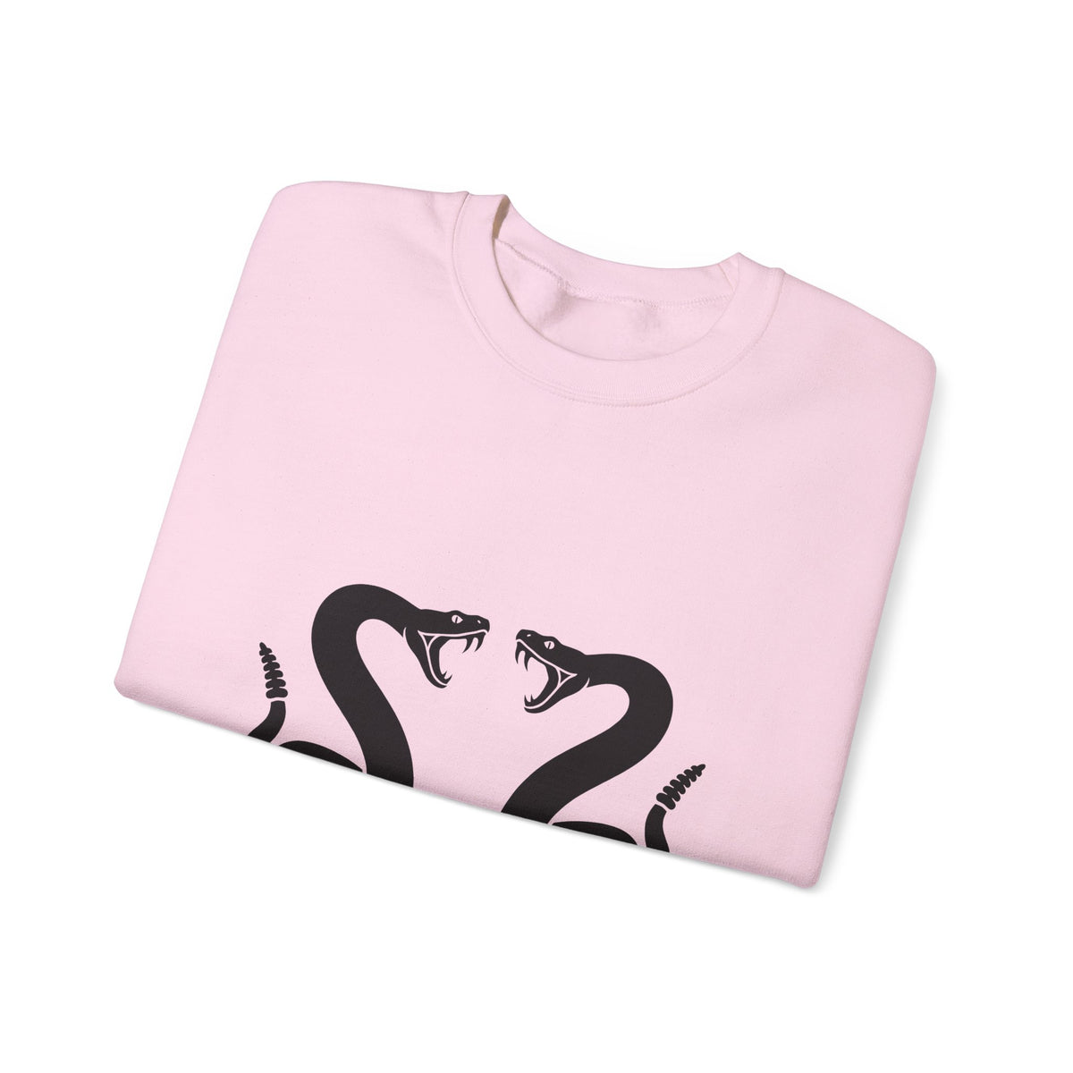 Rattlesnake Pair Sweatshirt Cowgirl Animal Gift Women Bold Sweatshirt Rattler Sweatshirt Rodeo Fan Graphic Design Illustration Western Mirrored Design