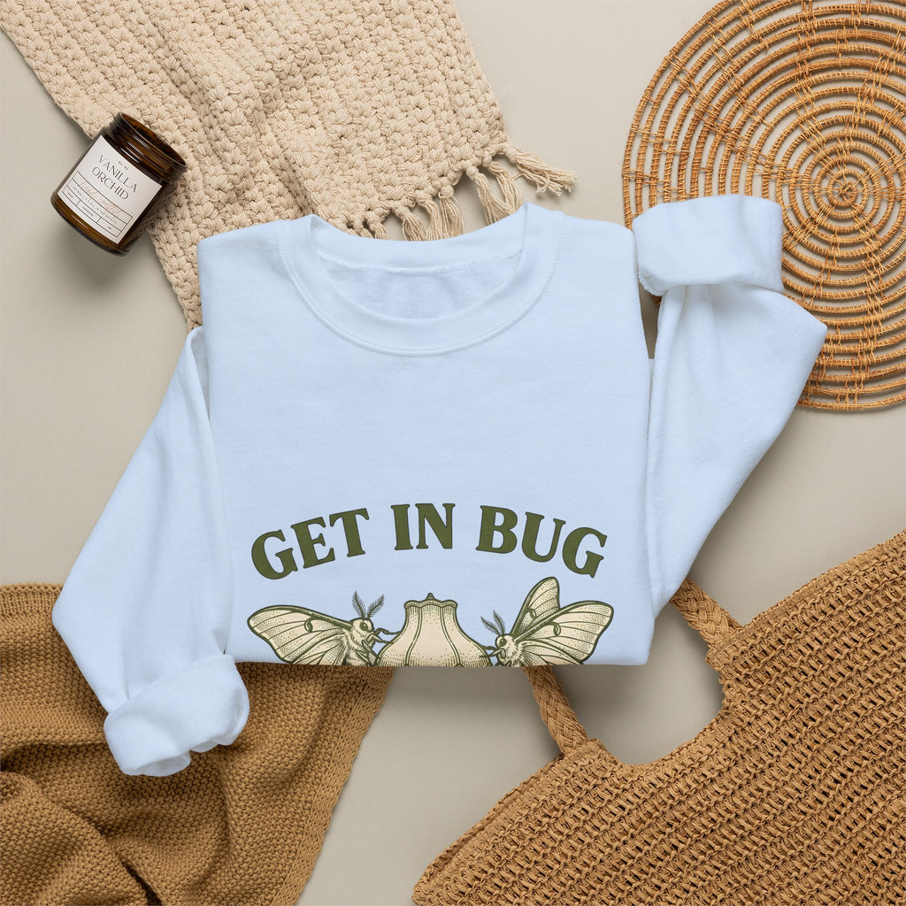 Moth Lantern Sweatshirt Vintage Critter Gift Women Retro Sweatshirt Lantern Sweatshirt Antique Fan Vintage Sweatshirt Creature Graphic Line Art Old-Fashioned