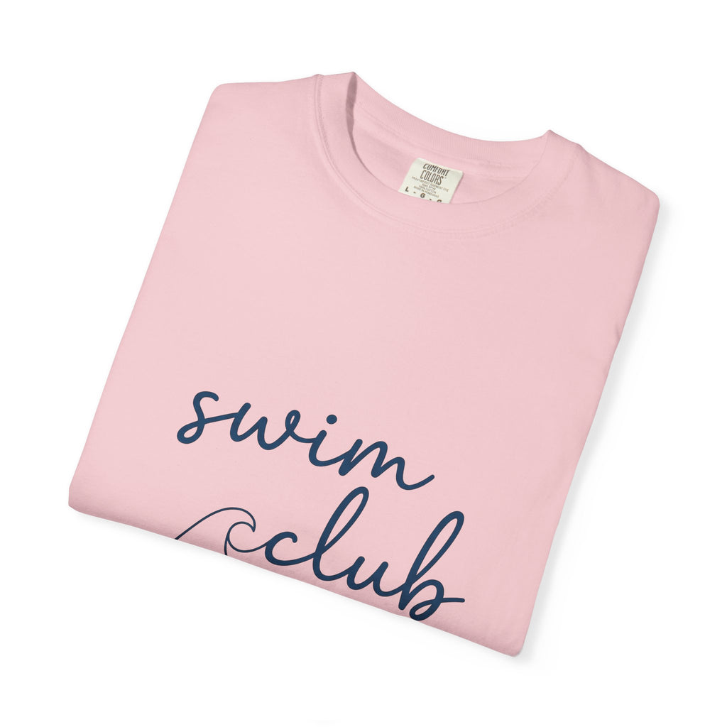 Sea Illustration T-Shirt Swimming Workout Gift Women Basic T-Shirt Ocean T-Shirt Swimmer Enthusiast Simple T-Shirt Fitness Graphic Hand Drawn