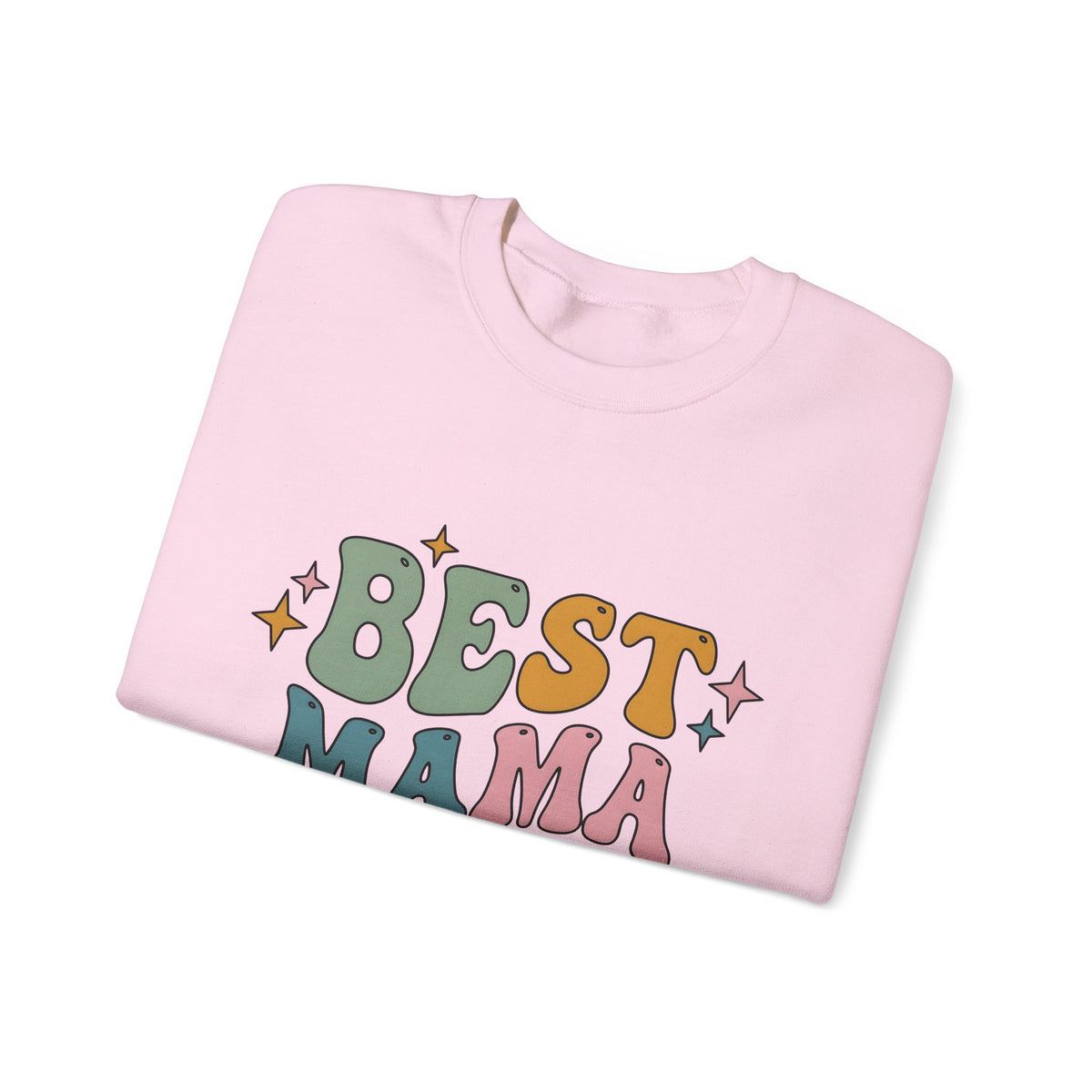 Funky Lettering Sweatshirt Moms Household Gift Women Vintage Sweatshirt Typography Sweatshirt Motherhood Fan Retro Sweatshirt Home Graphic Neon Sparkles Sweatshirt