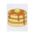 Flapjack Pile Blanket Desserts Brunch Gift Women Comic Blanket Granola Bar Blanket Pastry Fan Cartoon Blanket Breakfast Graphic Simple Honey Blanket