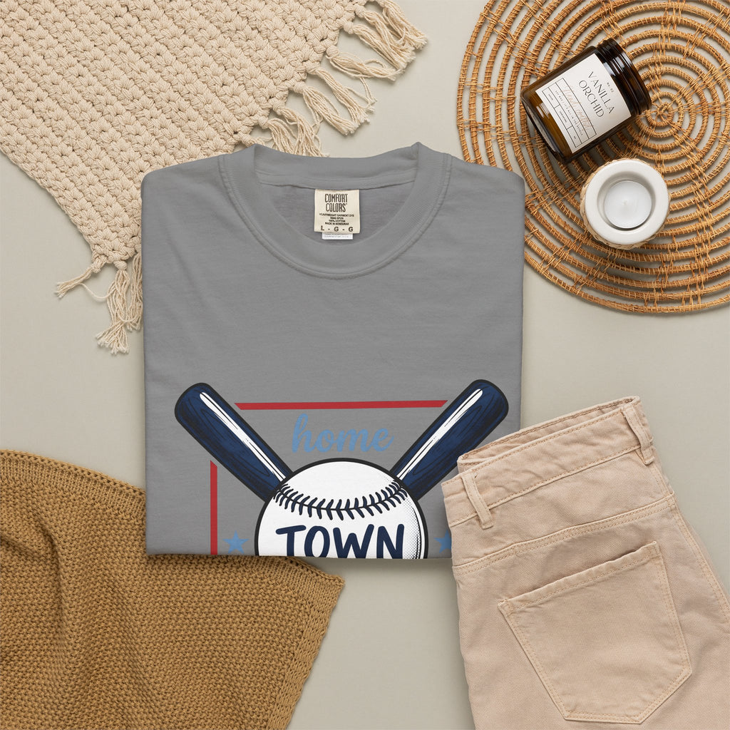 Baseball Graphic T-Shirt America/4th Of July Sports Gift Women Vintage T-Shirt Baseball T-Shirt Patriot Fan Distressed T-Shirt Athletic Graphic