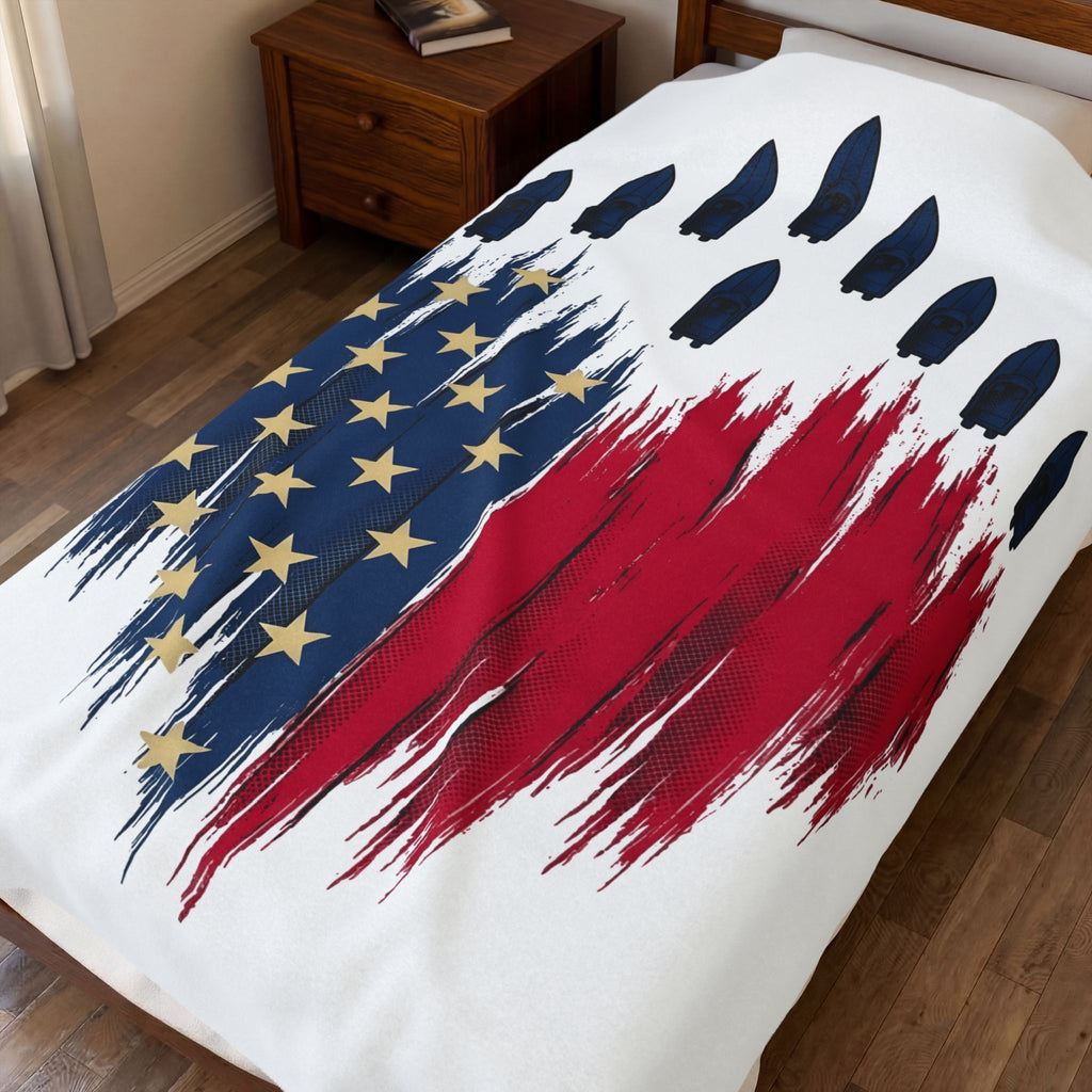 American Flag Boats Blanket America Boating Gift Women Distressed Blanket Boat Blanket Patriot Fan Vintage Blanket Nautical Graphic Blanket Vintage