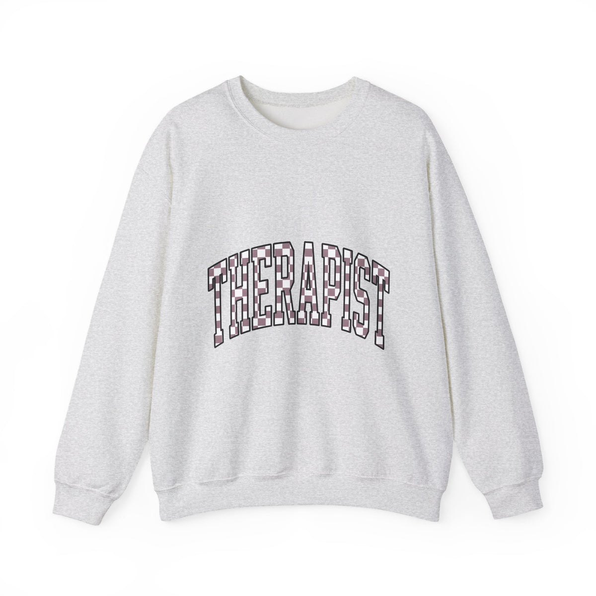 Therapist Phrase Sweatshirt Therapist Self Care Gift Women Pop Art Sweatshirt Counselor Sweatshirt Mental Health Professional Enthusiast Retro Sweatshirt