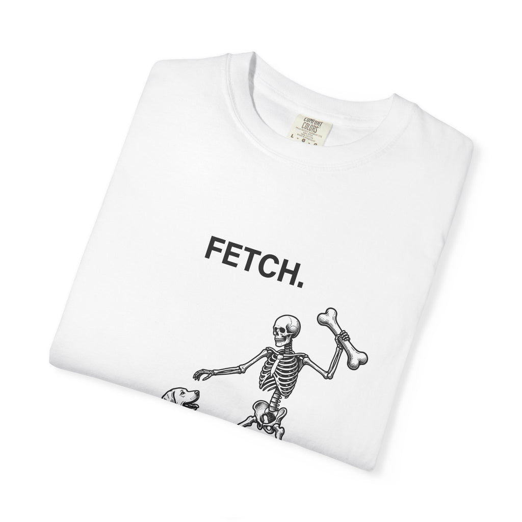 Canine Skeleton T-Shirt Dog Fall Holiday Gift Women Old School T-Shirt Dog Skeleton T-Shirt Dog Fan Retro T-Shirt Autumn Graphic Line Art Skeletal