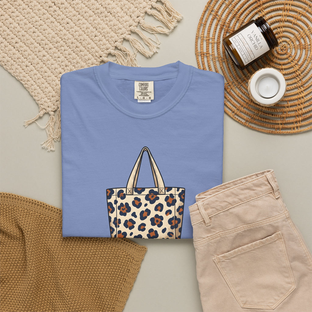Leopard T-Shirt T-Shirt Teachers Literacy Gift Women Rustic T-Shirt Tote T-Shirt Educator Enthusiast Country T-Shirt Reading Graphic Simple Book