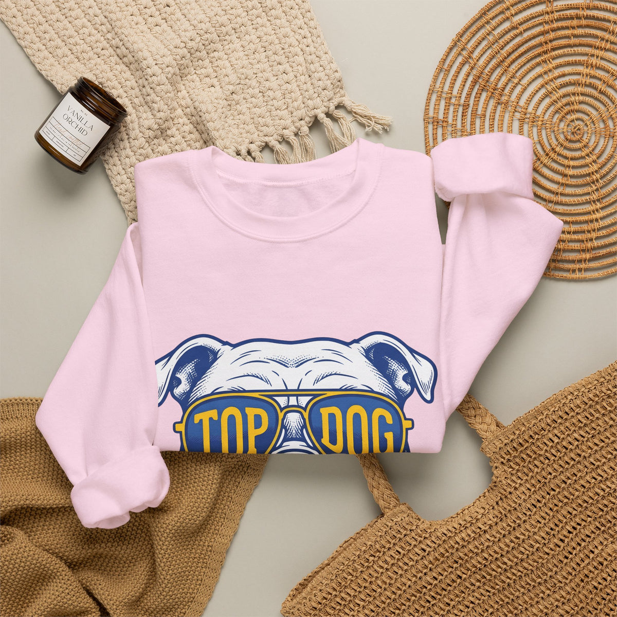 Bulldog Glasses Sweatshirt Funny Pet Gift Women Graphic Sweatshirt Bulldog Sweatshirt Humor Fan Bulldog Design Dog Graphic Classic Aviator Sweatshirt