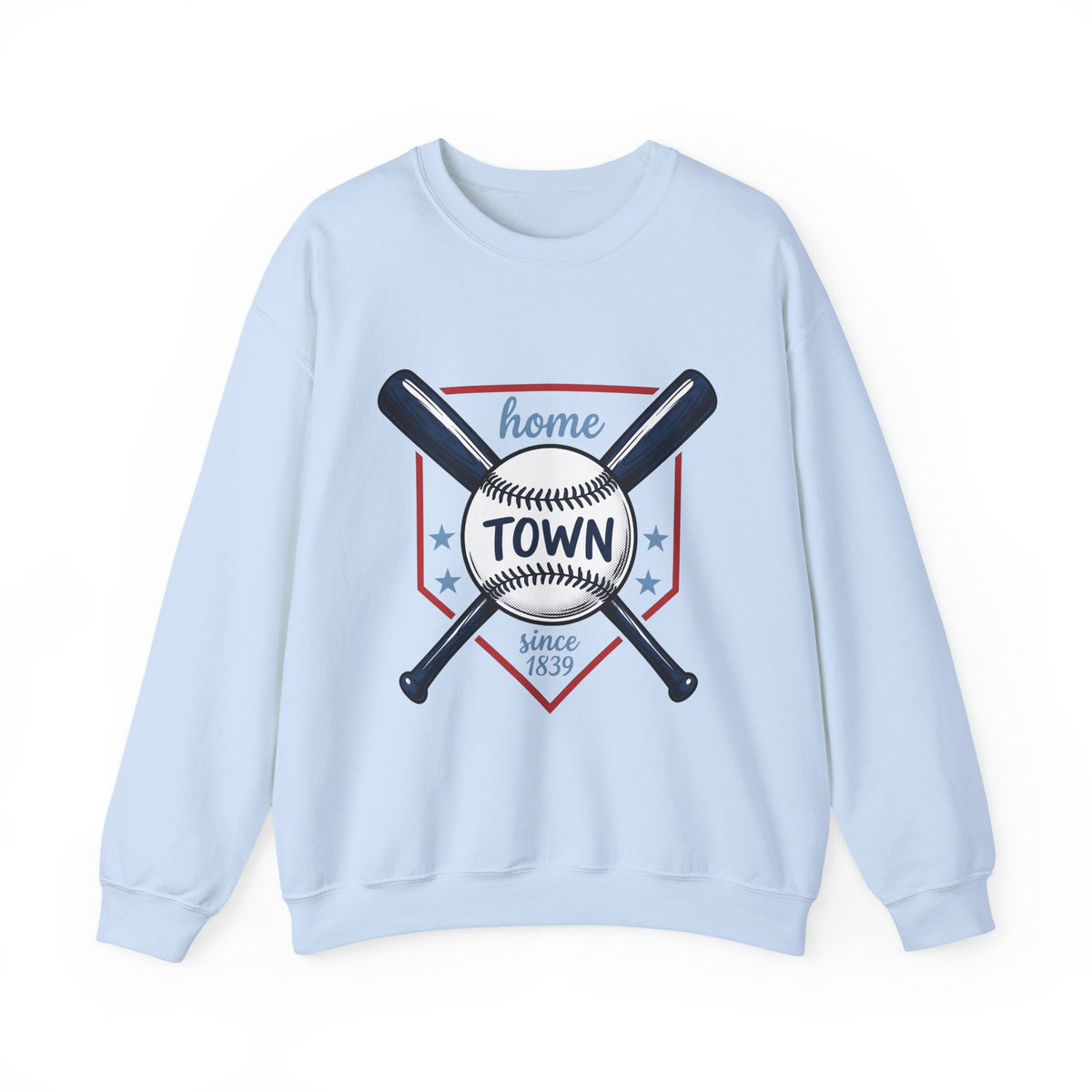 Baseball Graphic Sweatshirt America/4th Of July Sports Gift Women Vintage Sweatshirt Baseball Sweatshirt Patriot Fan Distressed Sweatshirt Athletic Graphic