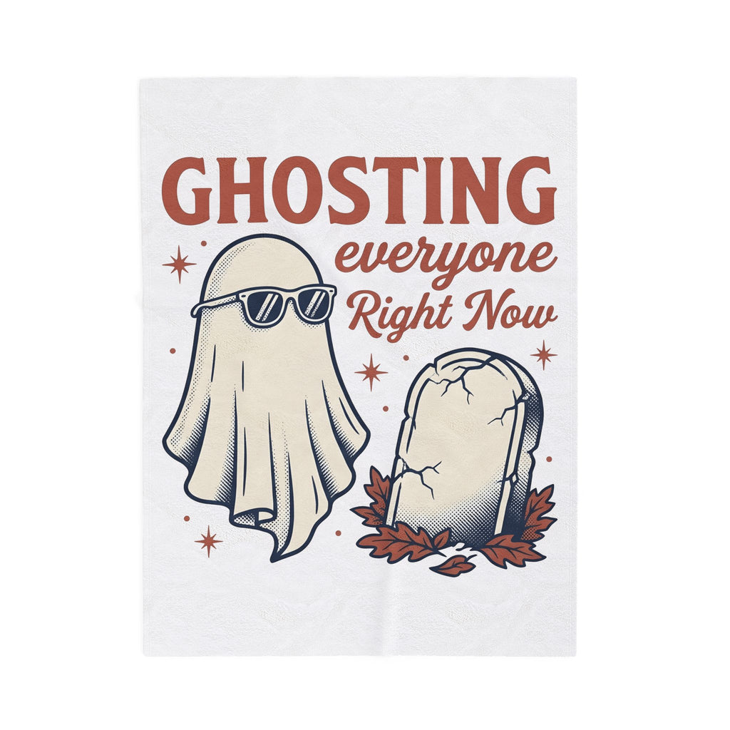 Apparition Eyewear Blanket Halloween Fun Gift Women Rustic Blanket Glasses Blanket Horror Fan Spectacles Blanket Amusement Graphic Traditional