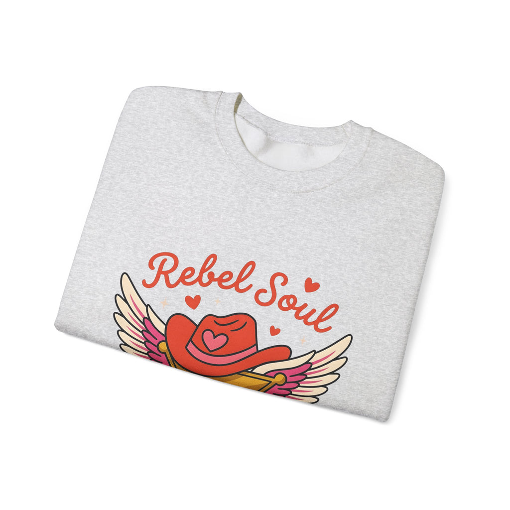 Cowgirl Hat Insignia Sweatshirt Cowgirl Frontier Gift Women Caricature Sweatshirt Hat Badge Sweatshirt Rodeo Fan Cartoon Sweatshirt Pioneer Graphic Old School