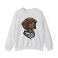 Dachshund Hound Sweatshirt Dog Creatures Gift Women Traditional Tattoo Sweatshirt Wiener Dog Sweatshirt Dog Fan Sailor Sweatshirt Beast Graphic Classic Sun