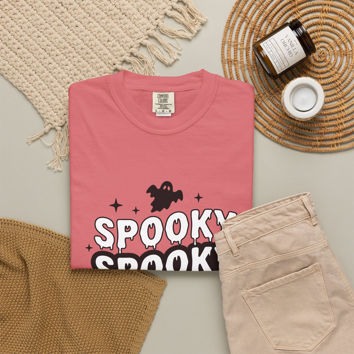 Spirit Design T-Shirt Halloween Thriller Gift Women Modern T-Shirt Spirituality T-Shirt Horror Fan Abstract T-Shirt Suspense Graphic Vintage Web
