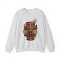 Hot Spiced Drink Holiday Yuletide Gift Farmhouse Mulled Wine Christmas Fan Rustic Winter Outline Sweatshirt