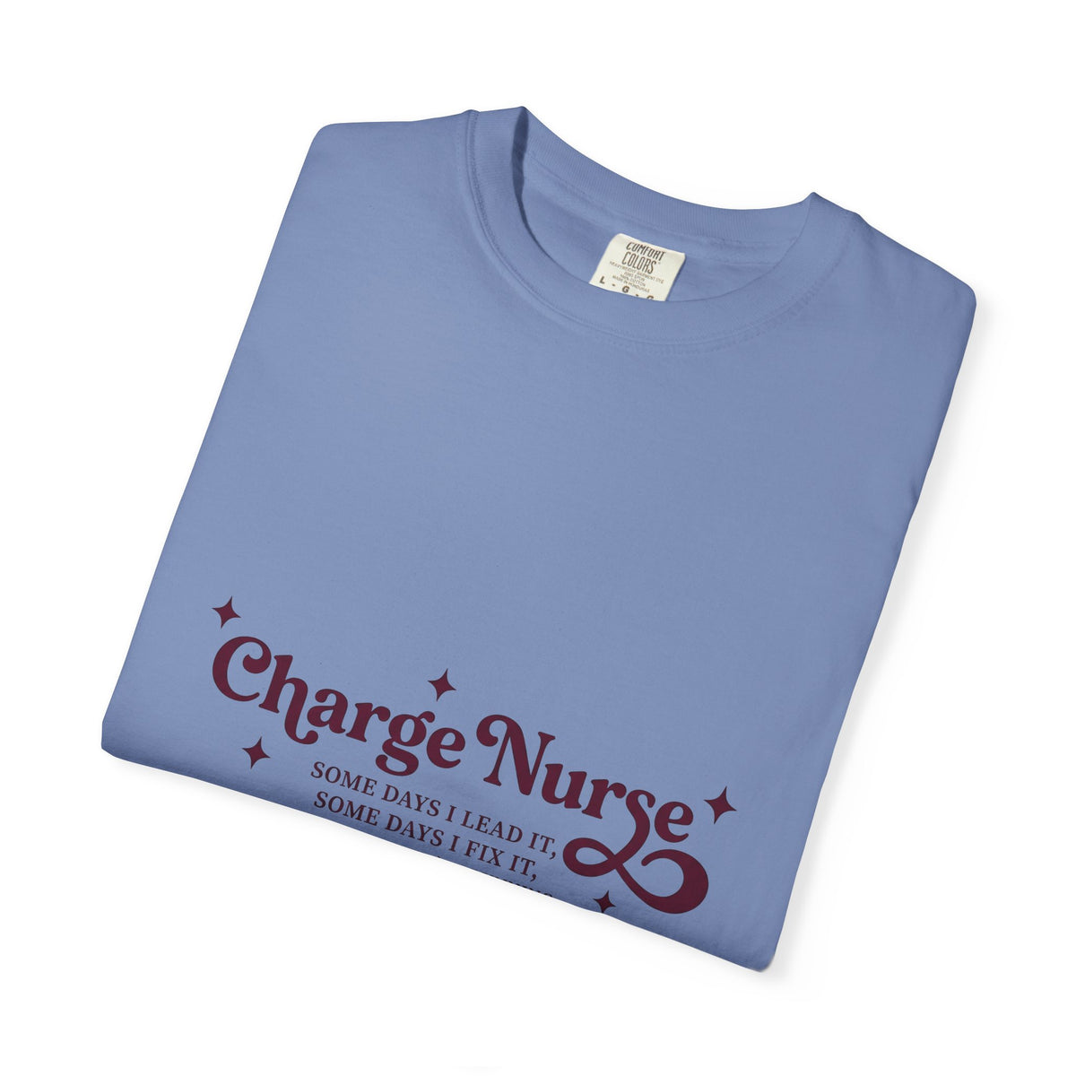 Nurse Script T-Shirt Nurse Health Gift Women Cute T-Shirt Script T-Shirt
