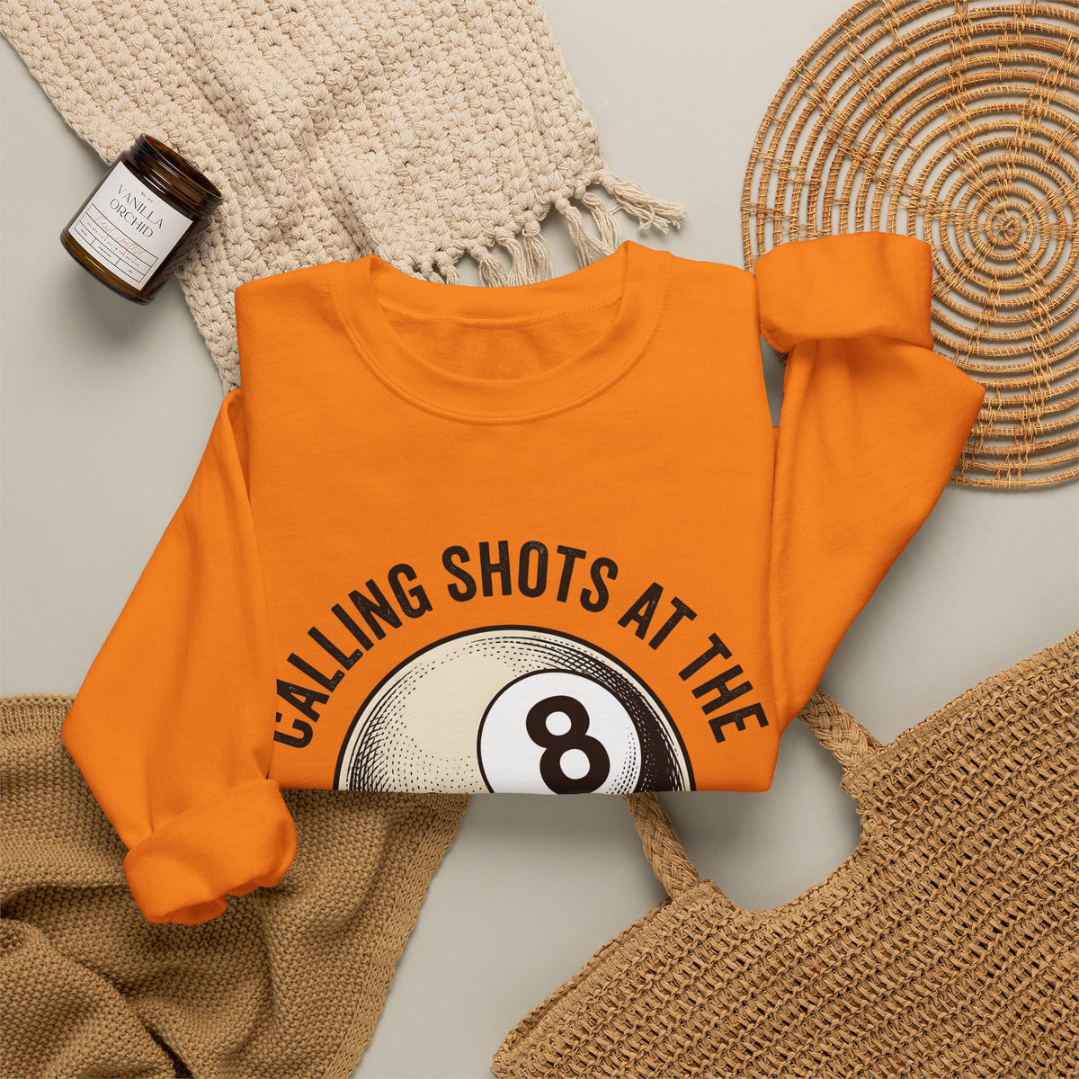 Billiard Ball Billiards Lounge Gift Retro Pool Ball Billiard Fan Vintage Bar Classic Heart Sweatshirt