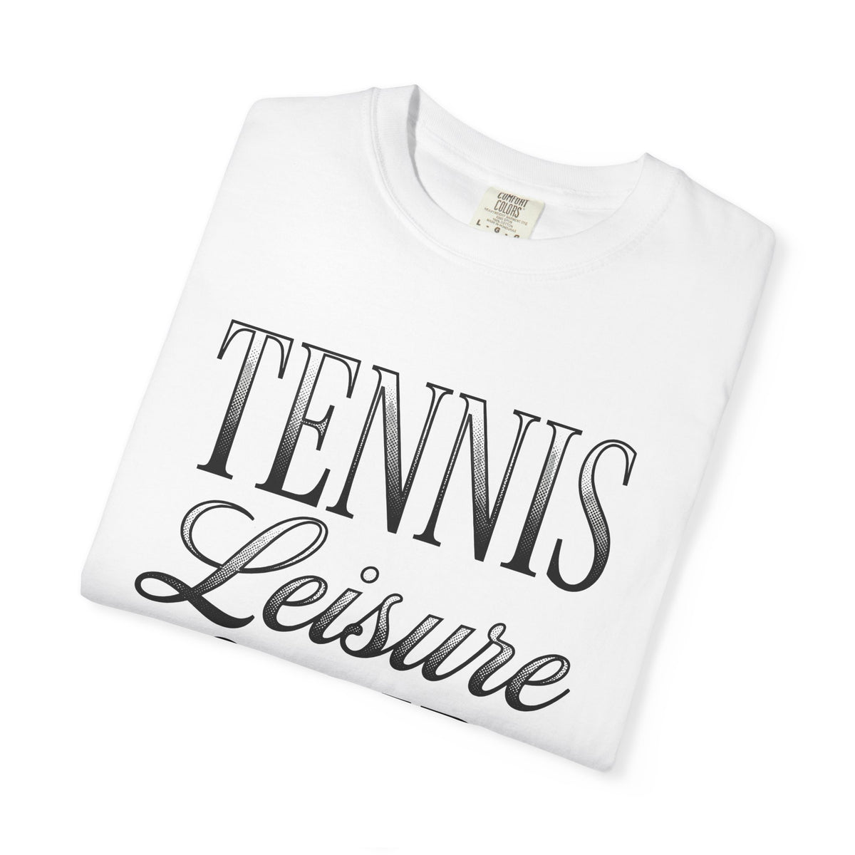 Tennis Club Tennis Fitness Gift Vintage Tennis Team Tennis Fan Athletic Workout Classic Script T-Shirt