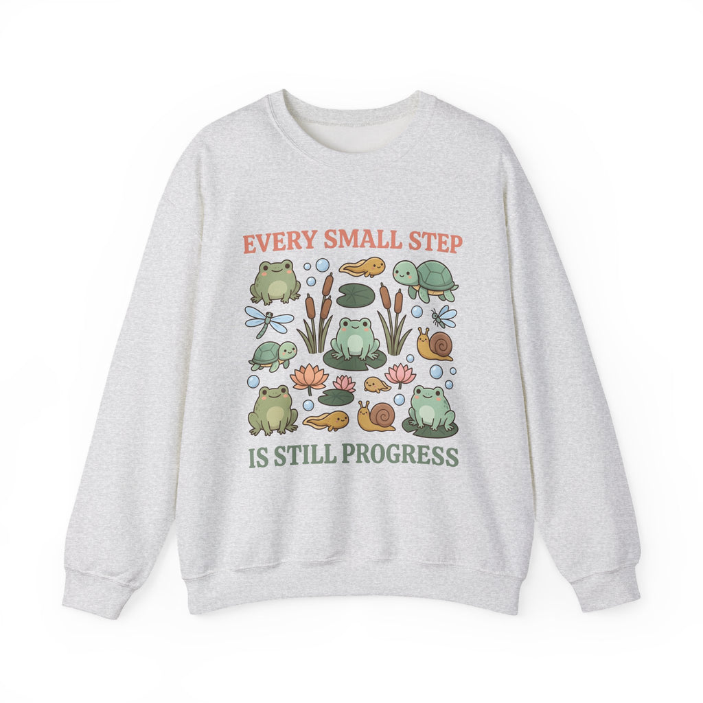 Frog Turtle Snail Sweatshirt Motivation Nature Gift Women Cartoon Sweatshirt Amphibian Sweatshirt Inspirational Enthusiast Comic Sweatshirt Environmental