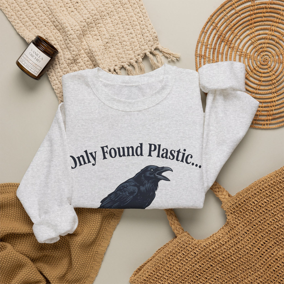 Crow Eggs Sweatshirt Easter Animal Gift Women Vintage Sweatshirt Raven Eggs Sweatshirt Easter Fan Retro Sweatshirt Creature Graphic Hand Drawn Egg Shells