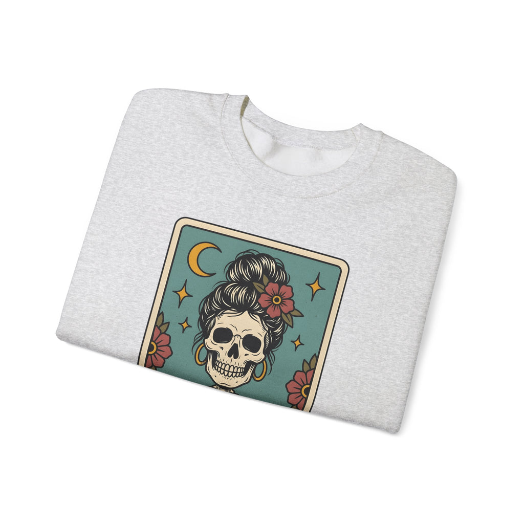 Skeleton Mother Sweatshirt Moms Games Gift Women Body Art Sweatshirt Skeleton Sweatshirt Mom Fan Tattooed Sweatshirt Gaming Graphic Classic Baseball Sticks