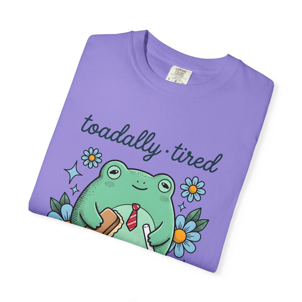 Amphibian Teacher T-Shirt Teachers Gag Gift Women Line Art T-Shirt Frog Teacher T-Shirt Educator Enthusiast Illustration Graphic Drawing