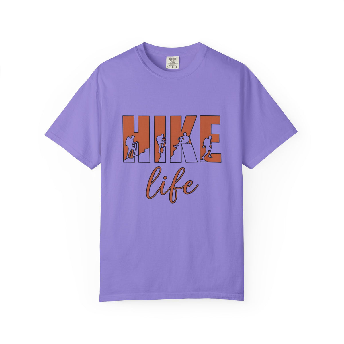 Backpacker Print T-Shirt Hiking Exploration Gift Women Striking T-Shirt Traveler T-Shirt Trekker Enthusiast Artistic T-Shirt Adventure Graphic