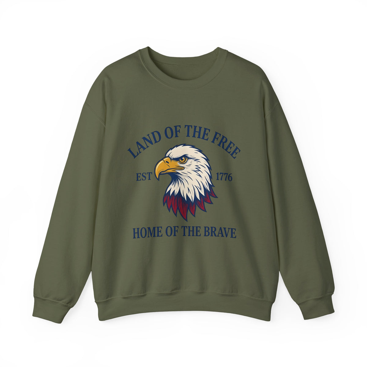 Bald Eagle Sweatshirt America Patriotism Gift Women Line Art Sweatshirt Eagle Sweatshirt American Enthusiast Illustration Graphic Cartoon Patriotic Graphic
