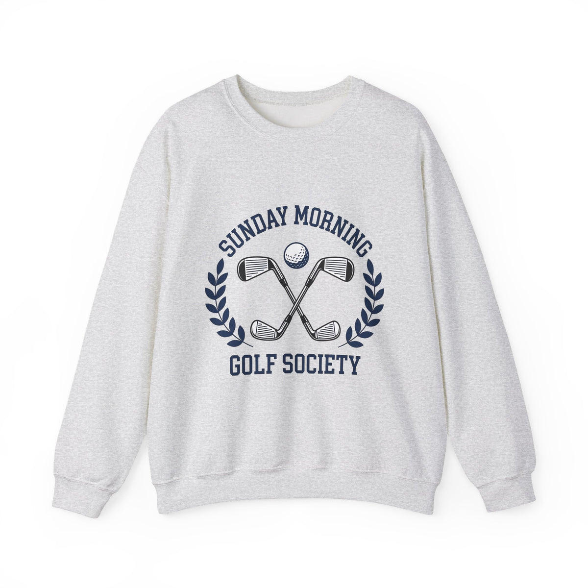 Golf Clubs Sweatshirt Golf Adventure Gift Women Sketch Sweatshirt Golf Irons Sweatshirt Golfer Enthusiast Drawing Graphic Explorer Cartoon Golf Ball Sweatshirt