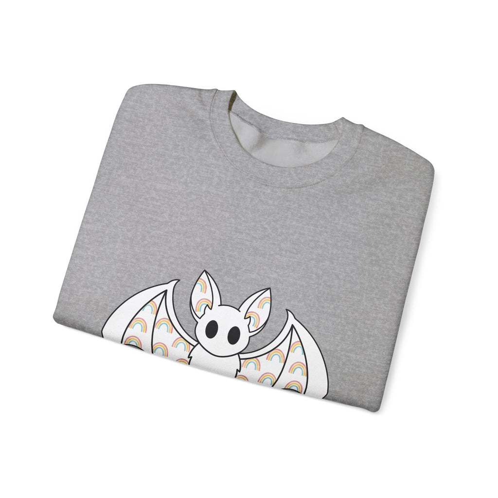 Bat Currency Sweatshirt St Patrick's Day Wildlife Gift Women Adorable Sweatshirt Money Sweatshirt Luck Fan Cute Sweatshirt Animal Graphic Basic Colors Sweatshirt