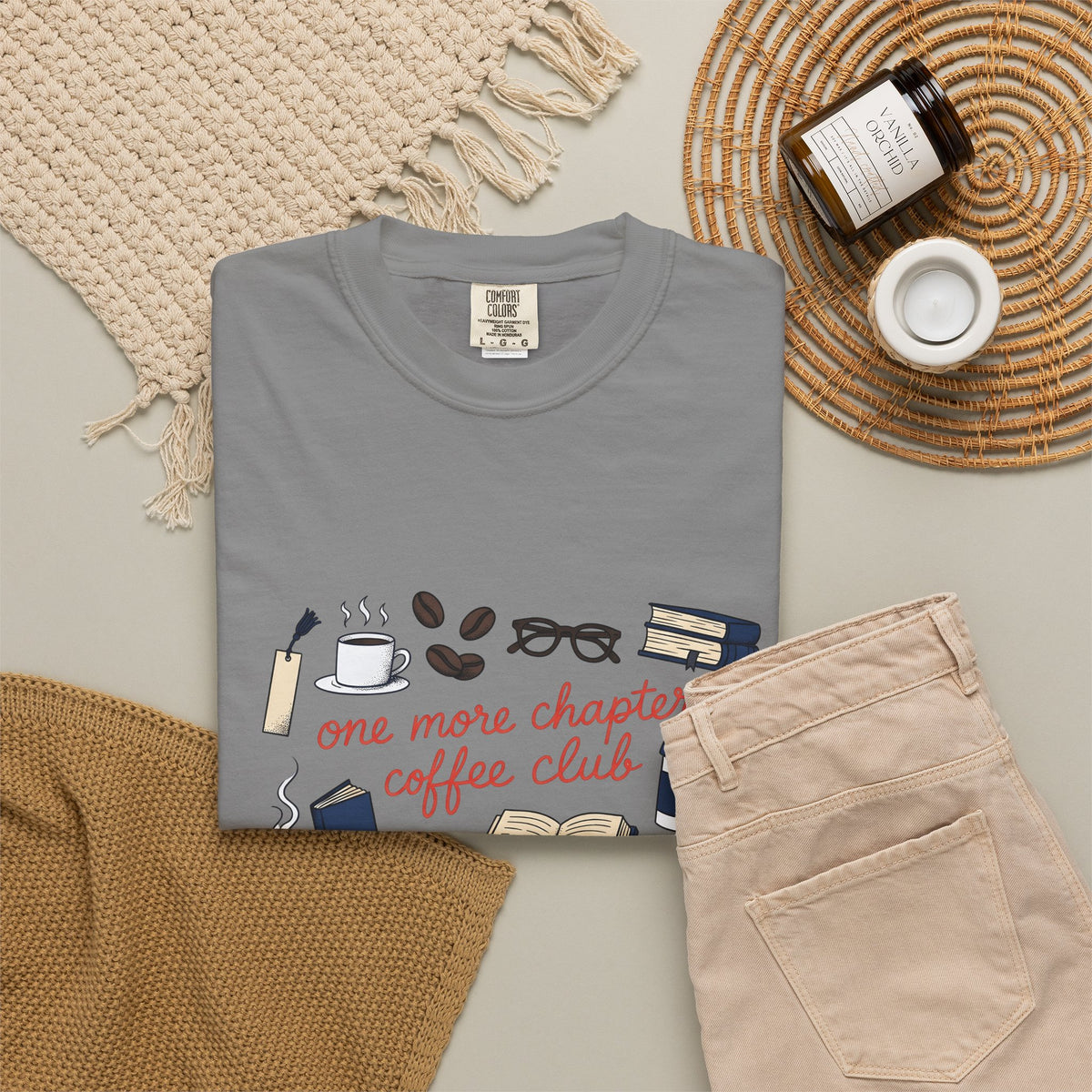 Coffee Books T-Shirt Coffee Bookworm Gift Women Hand Drawn T-Shirt Book T-Shirt Coffee Fan Illustrated T-Shirt Reader Graphic Vintage Eyeglasses