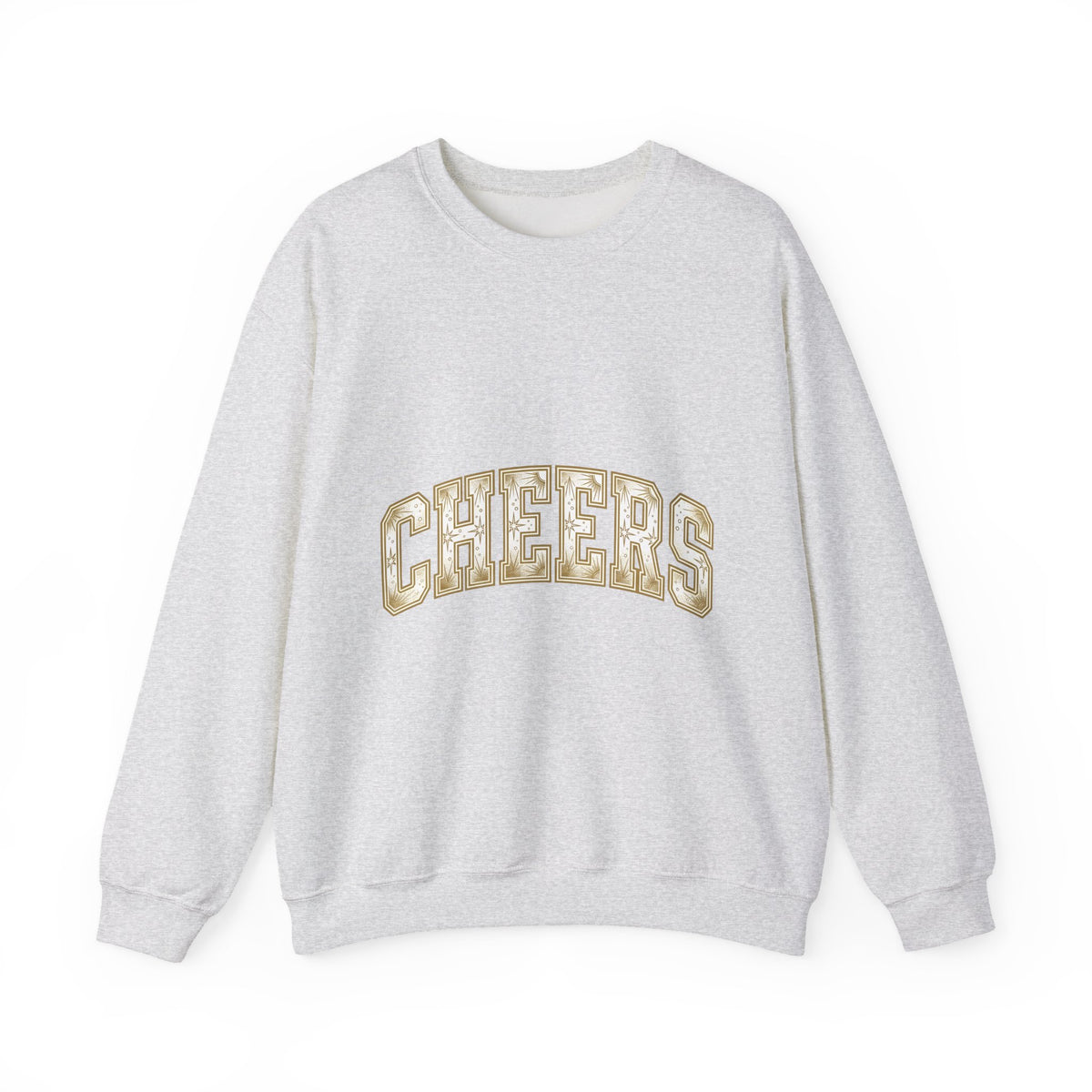 Festive Lettering Holiday Gathering Gift Cheerful Typography Christmas Fan Hand Lettering Party Sweatshirt