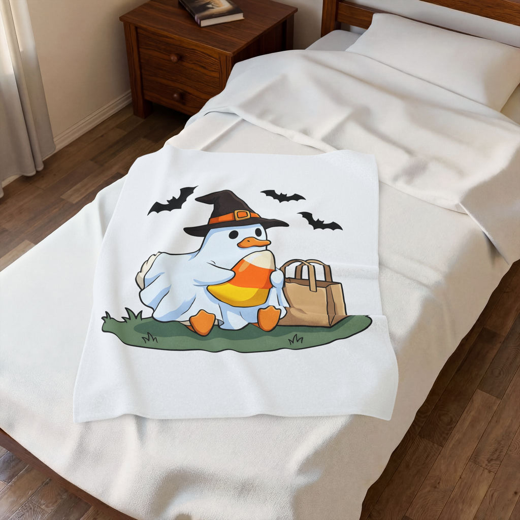 Duck Dress Blanket Animals Holiday Gift Women Charming Blanket Duckling Blanket Creature Fan Fowl Blanket Christmas Graphic Animated Candy Blanket