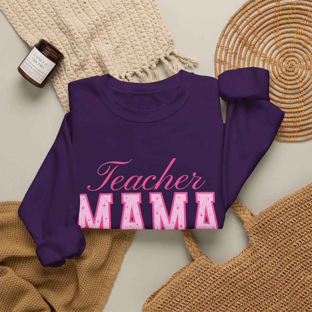 Red Apple Bow Sweatshirt Moms Teaching Gift Women Pop Art Sweatshirt Apple Sweatshirt Mother Enthusiast Retro Sweatshirt Educator Graphic Old School Star