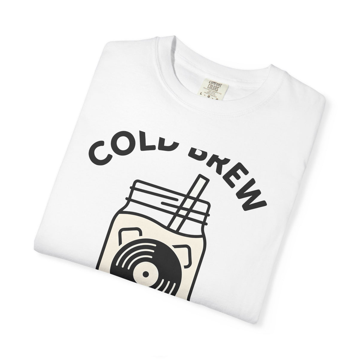 Glass Jar Coffee T-Shirt Coffee Instrument Gift Women Simple T-Shirt Coffee Bean T-Shirt Coffee Fan Minimalist T-Shirt Guitar Graphic Vintage Music