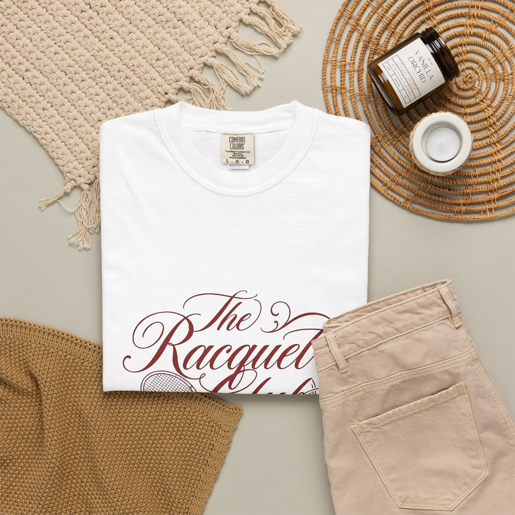 Tennis Rackets T-Shirt Tennis Games Gift Women Handwritten T-Shirt Racket T-Shirt Tennis Fan Handwritten T-Shirt Sports Graphic Classic Heart Shape