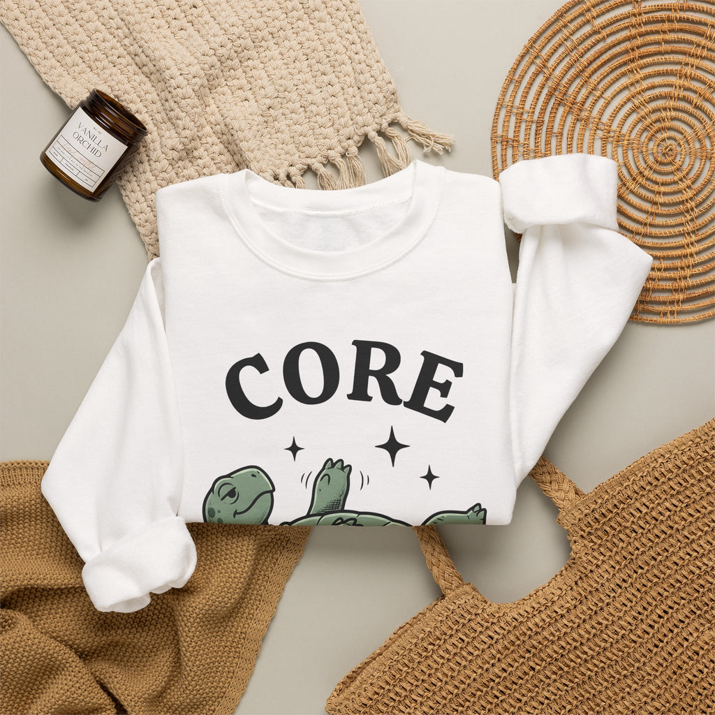 Turtle Fitness Sweatshirt Sports Gym Gift Women Cartoon Sweatshirt Terrapin Sweatshirt Athlete Enthusiast Comic Sweatshirt Fitness Graphic Retro Whistle Sweatshirt