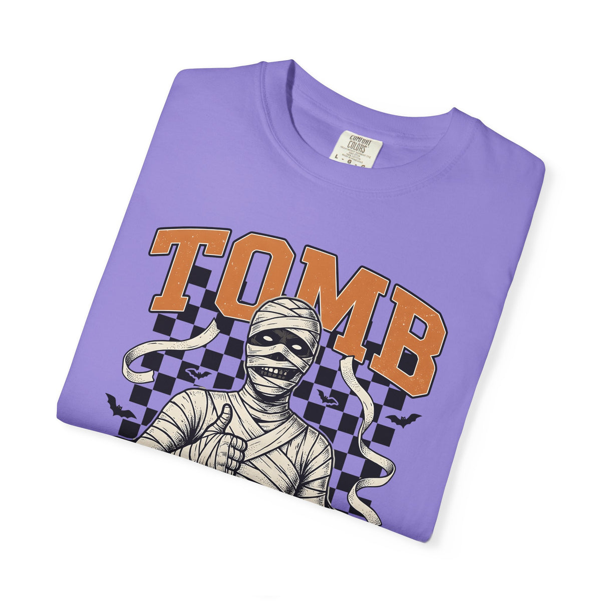 Wrapped Mummy T-Shirt Halloween Fright Gift Women Old School T-Shirt Mummy T-Shirt Horror Fan Scary T-Shirt Scare Graphic