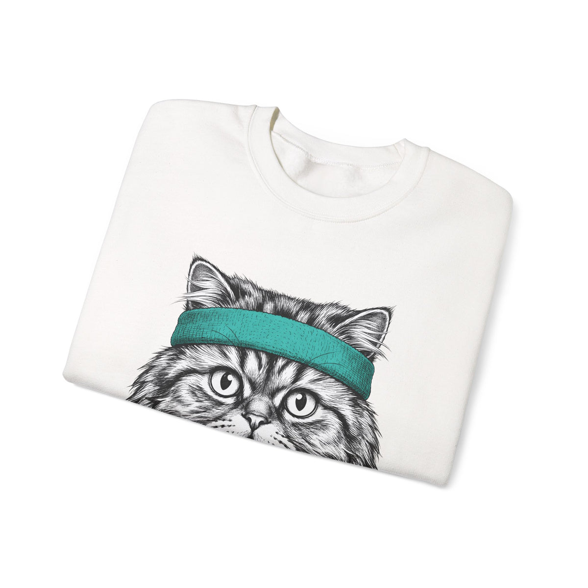 Striped Cat Sweatshirt Cat Pet Supplies Gift Women Doodle Sweatshirt Tabby Cat Sweatshirt Cat Fan Feline Sweatshirt Pet Accessories Graphic Minimalist Headwrap