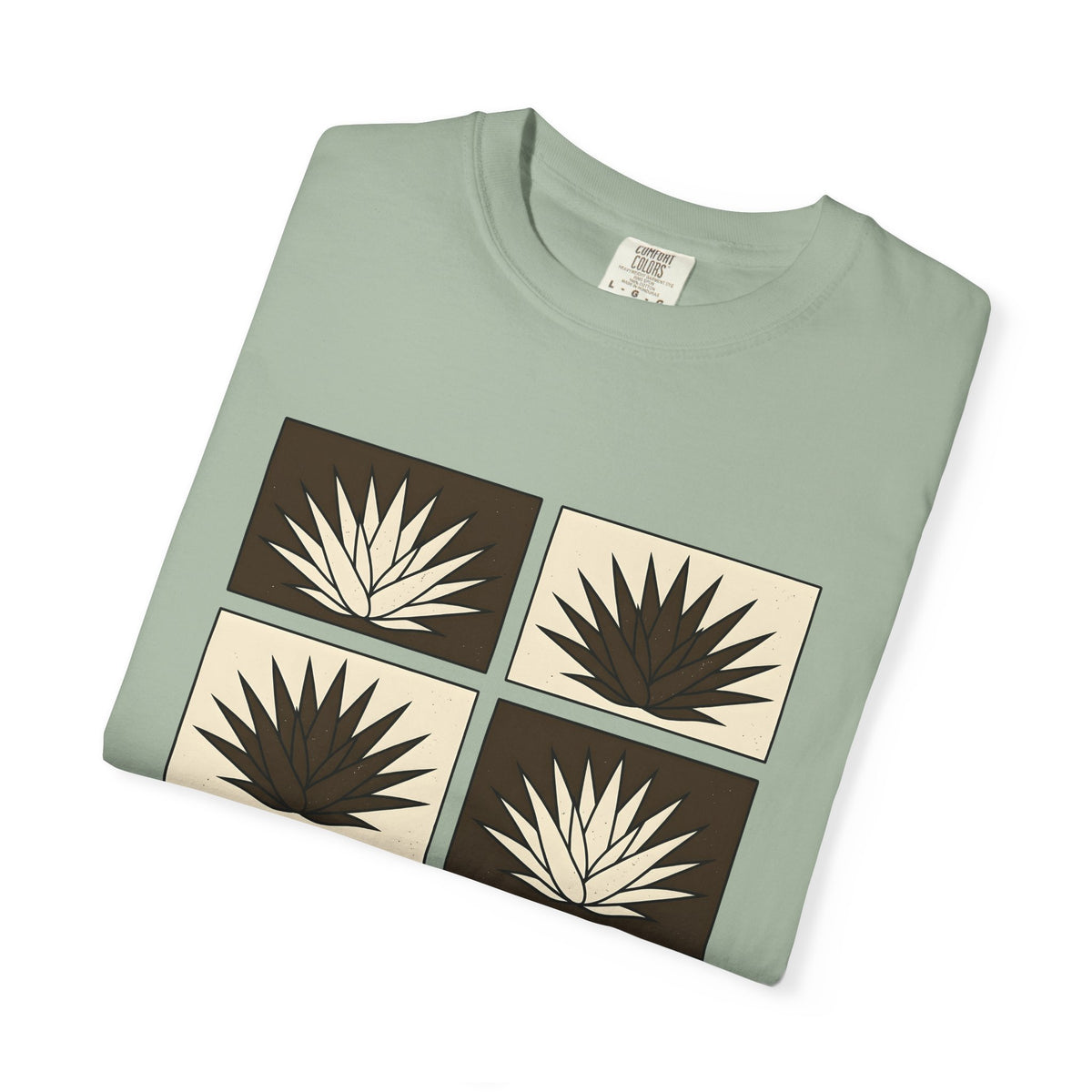 Aloe Plant T-Shirt Cowgirl Sand Gift Women Tribal T-Shirt Aloe Vera T-Shirt Rodeo Fan Primitive T-Shirt Dune Graphic Simple Southwest T-Shirt