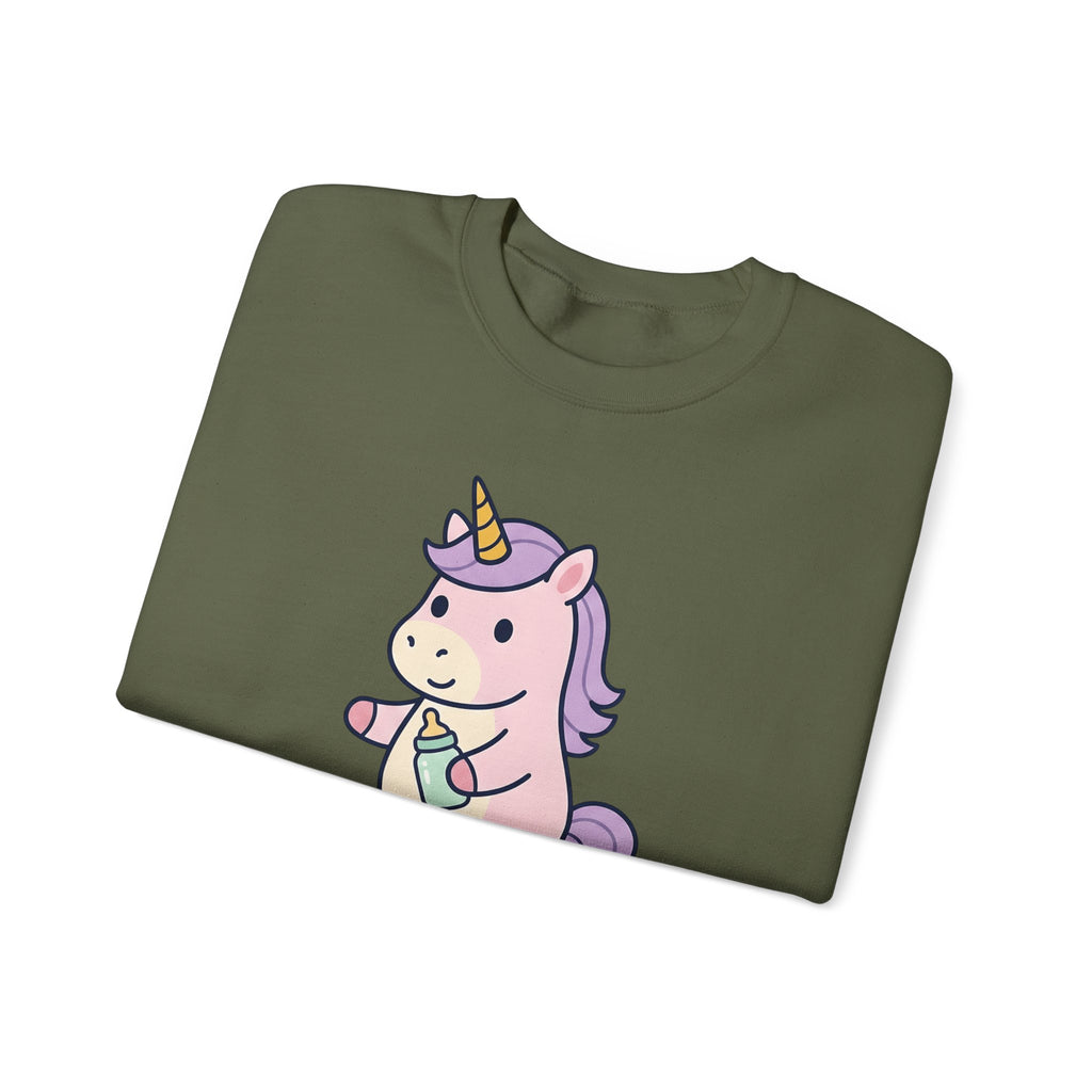 Baby Unicorn Sweatshirt NICU Nurse Clinic Gift Women Adorable Sweatshirt Unicorn Sweatshirt Nurse Practitioner Enthusiast Cute Sweatshirt Medical Graphic