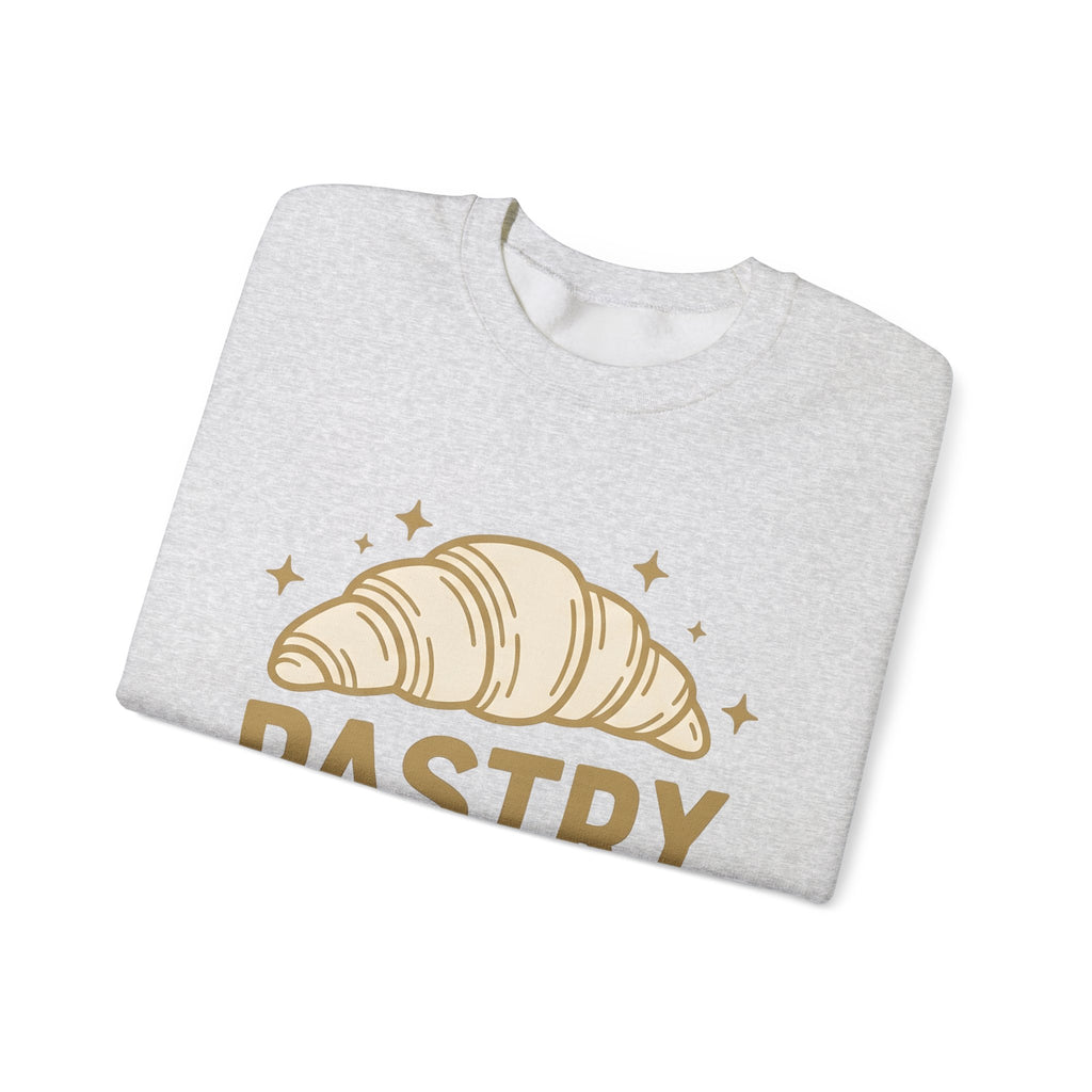 Croissant Sweatshirt Desserts Confections Gift Women Line Art Sweatshirt Pastry Sweatshirt Sweets Fan Minimalist Sweatshirt Treat Graphic Classic Glimmers