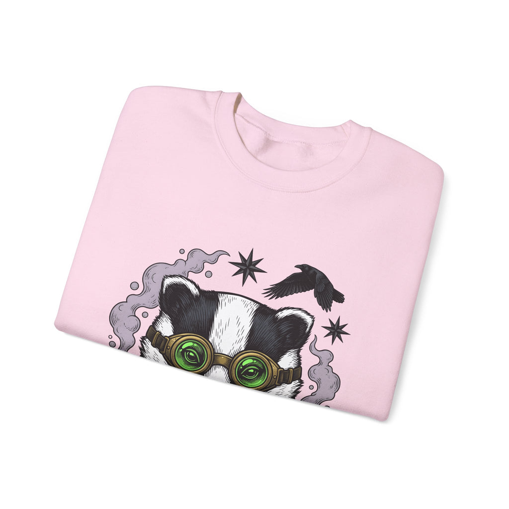 Badger Eyewear Halloween Creatures Gift Mysterious Glasses Horror Fan Spectacles Creature Classic Sweatshirt