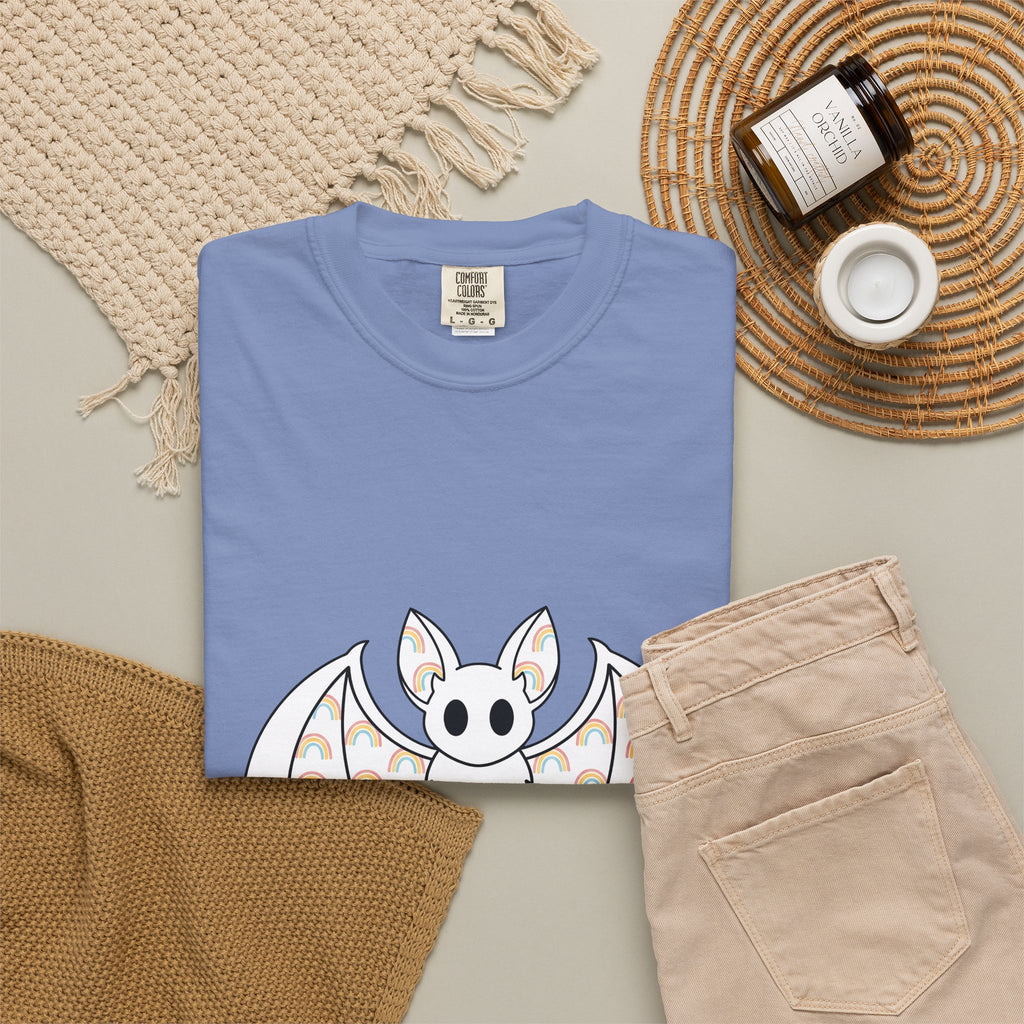 Bat Currency T-Shirt St Patrick's Day Wildlife Gift Women Adorable T-Shirt Money T-Shirt Luck Fan Cute T-Shirt Animal Graphic Basic Colors T-Shirt