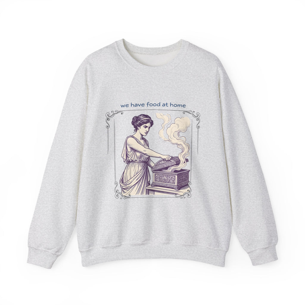 Greek Goddess Sweatshirt Mom Humor Gift Women Vintage Sweatshirt Deity Sweatshirt Motherhood Fan Retro Sweatshirt Funny Graphic Hand Drawn Ornate Box Sweatshirt