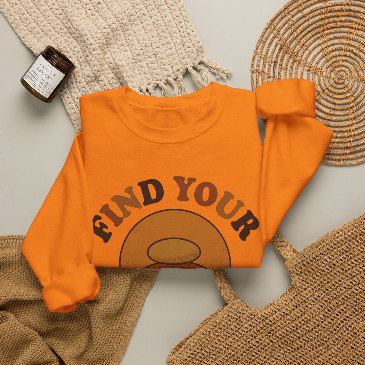 Cairn Stack Sweatshirt Sports Selfcare Gift Women Tribal Sweatshirt Rock Pile Sweatshirt Athlete Fan Stone Sweatshirt Wellness Graphic Hand Drawn Sunshine