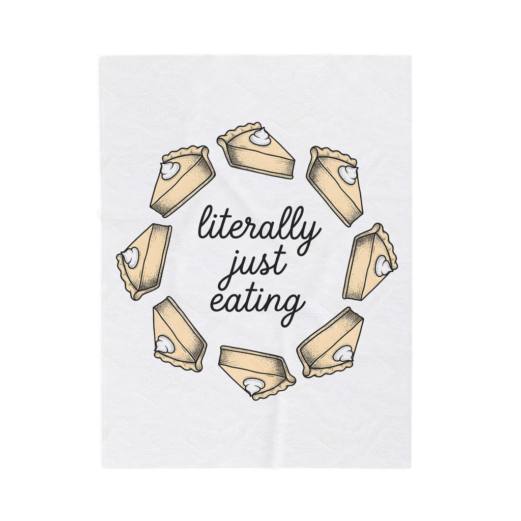 Pie Pieces Holiday Cuisine Gift Sketch Pastry Christmas Fan Hand Drawn Food Retro Cream Blanket