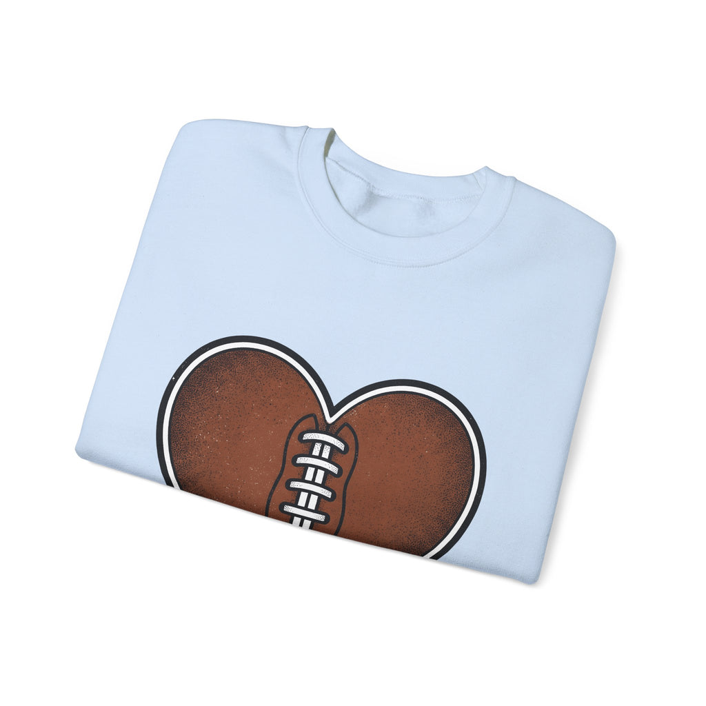 Football Love Sweatshirt Moms Fitness Gift Women Line Art Sweatshirt Soccer Sweatshirt Mom Enthusiast Football Sweatshirt Fitness Graphic Cartoon Seam Sweatshirt
