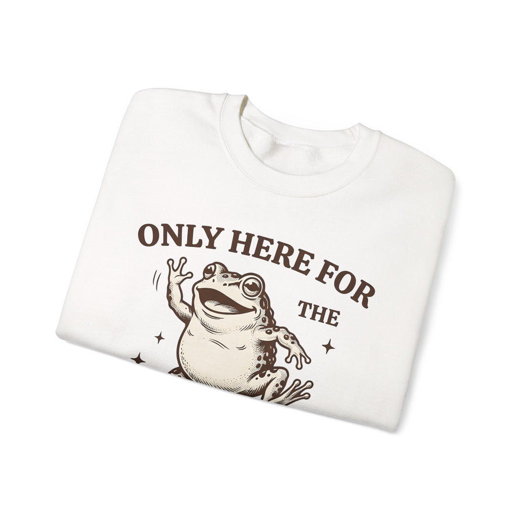 Jumping Frog Frog Nature Gift Old School Toad T Sh Sweatshirt