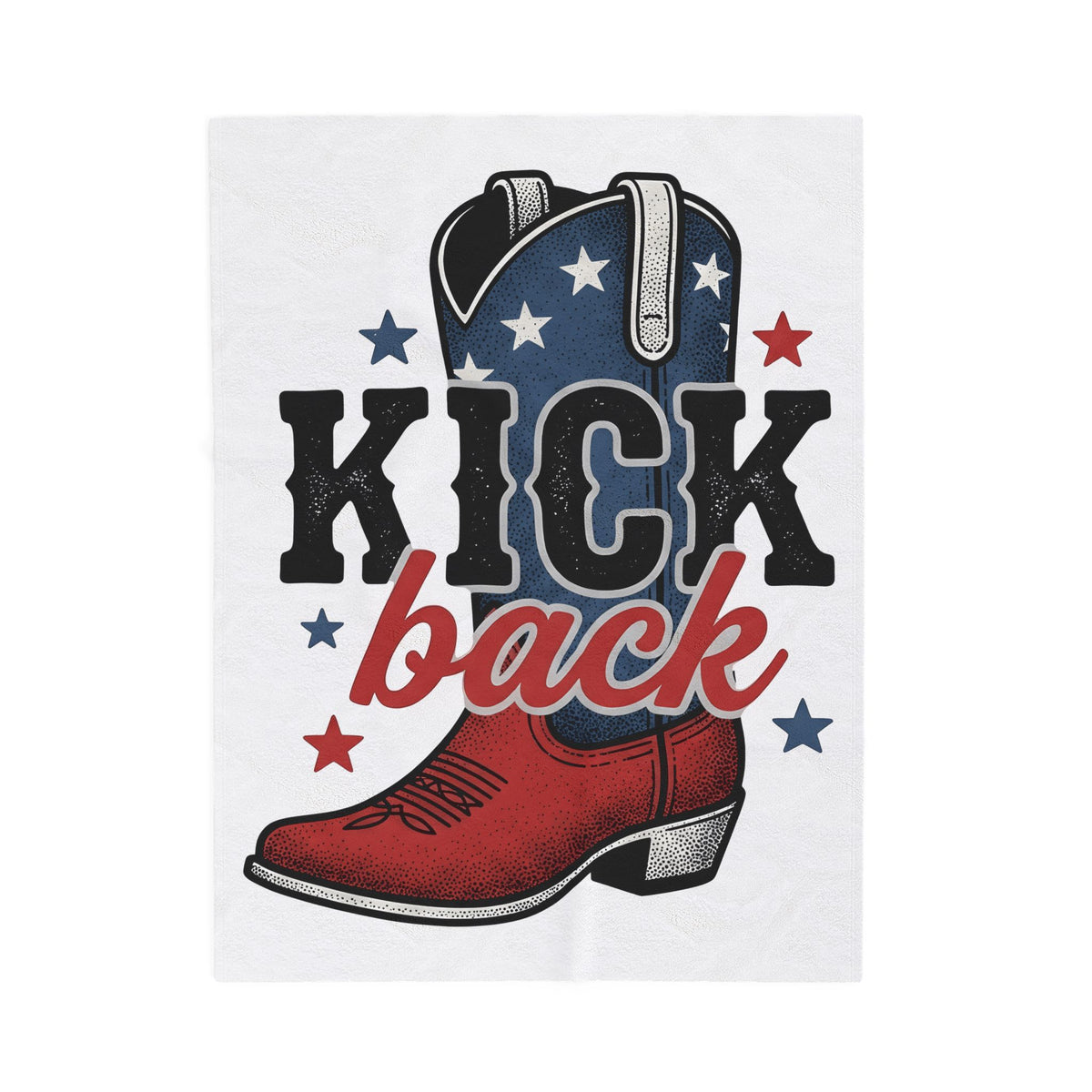 Rodeo Boot Blanket America Frontier Gift Women Heritage Blanket Boot Blanket American Fan Cowboy Blanket Western Graphic Vintage-Inspired Star